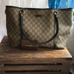 Gucci tote bag, authentic with receipt